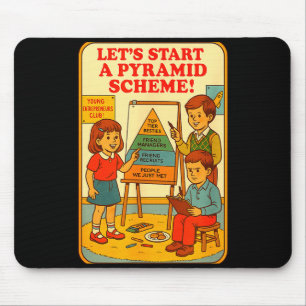 Pyramiden-System Lustiger Blackcraft Kult Dunkler  Mousepad