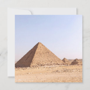 Pyramiden von Ägypten Einladung