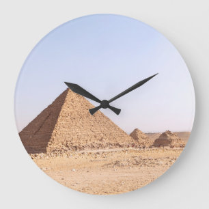 Pyramiden von Ägypten Große Wanduhr