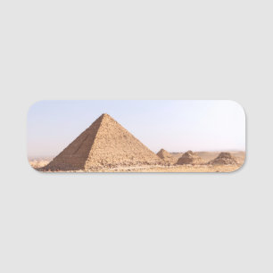 Pyramiden von Ägypten Namensschild