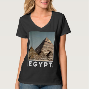 Pyramiden von Gizeh Kairo Ägypten T-Shirt