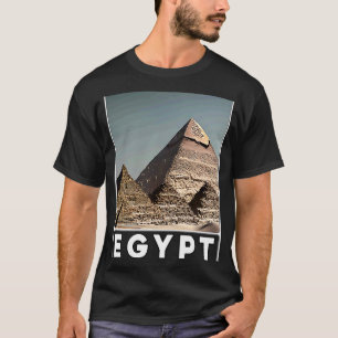 Pyramiden von Gizeh Kairo Ägypten T-Shirt