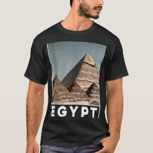 Pyramiden von Gizeh Kairo Ägypten T-Shirt