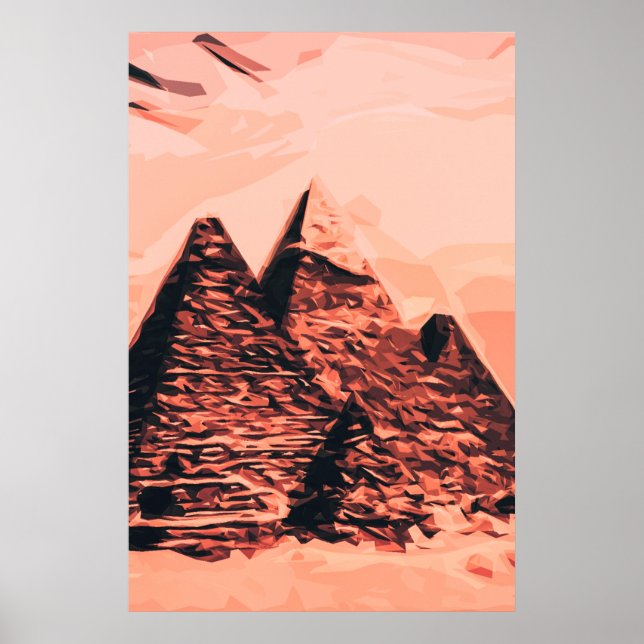PyramidenÄgypter Poster (Vorne)