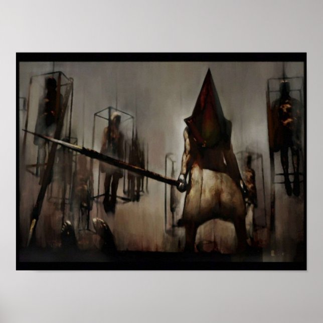 Pyramidenkopf Poster (Vorne)
