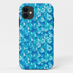 Pyramidenkristalle, türkis und blau Case-Mate iPhone hülle