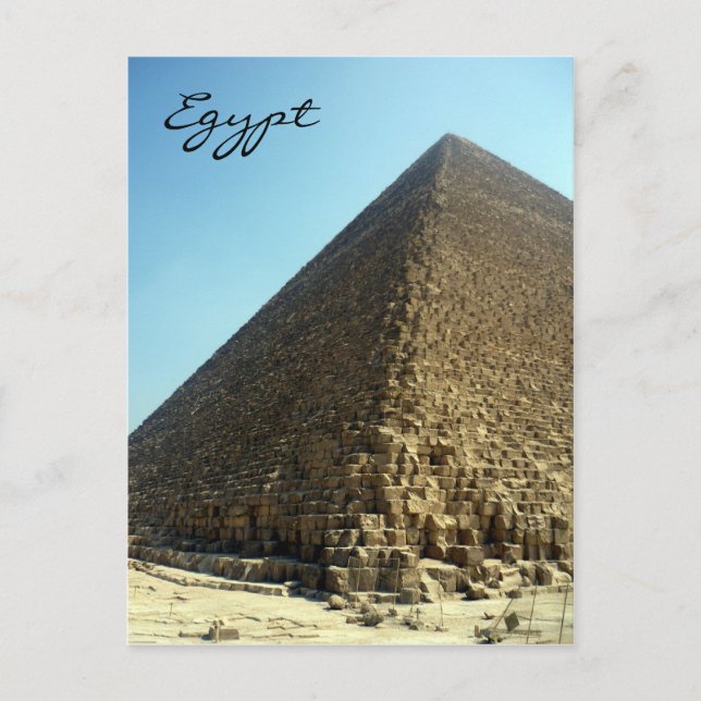 Pyramidenspalte Postkarte (Vorderseite)