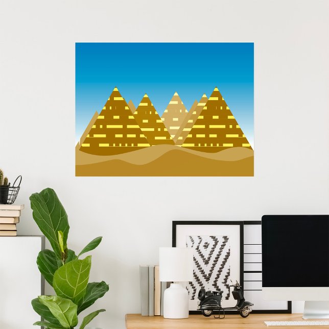 Pyramidenstadt Poster (Von Creator hochgeladen)