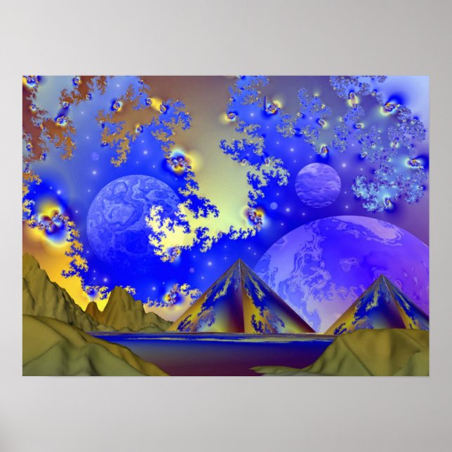 Pyramides sacrées - Poster (Devant)