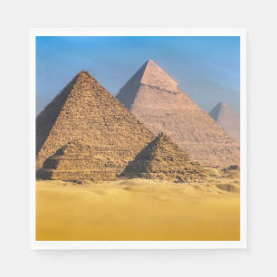 Pyramids Paper Napkin Serviette