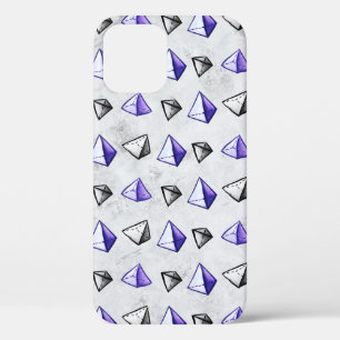 Pyramids Pattern Geometry Mathematiker Lehrer Case-Mate iPhone Hülle