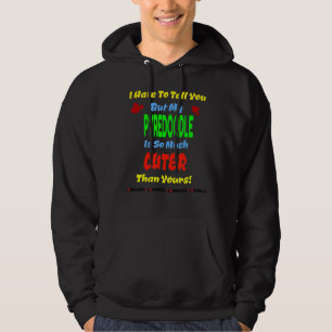 Pyredoodle Niedlich Hund Welpe Große Pyrenäen Pood Hoodie