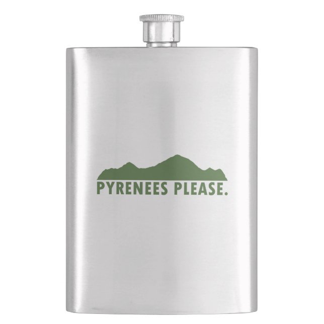Pyrenäen Flachmann (Vorderseite)