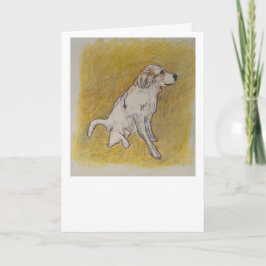 Pyrenäen Hundegrußkarte Karte