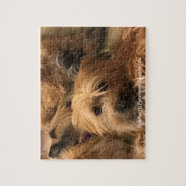 Pyrenean Schäfer-Puzzle (Vertikal)