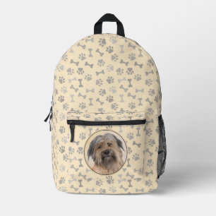 Pyrenean Shepherd Malerei - Niedliche Original Dog Bedruckter Rucksack