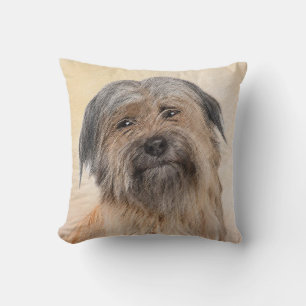 Pyrenean Shepherd Malerei - Niedliche Original Dog Kissen