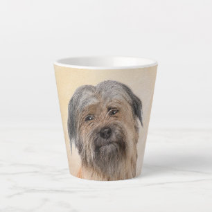 Pyrenean Shepherd Malerei - Niedliche Original Dog Milchtasse