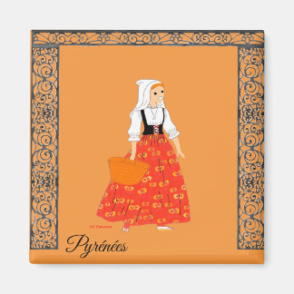 Pyrénées Orientales, Frankreich Magnet