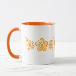 Pyrex Design Butterfly Gold Muster Tasse