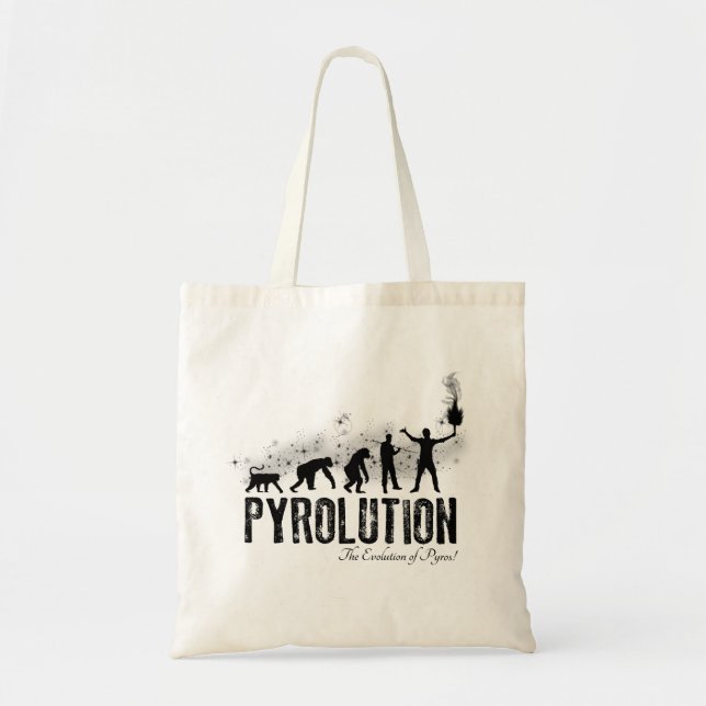 Pyrolution - die Evolution von Pyros Tragetasche (Vorne)