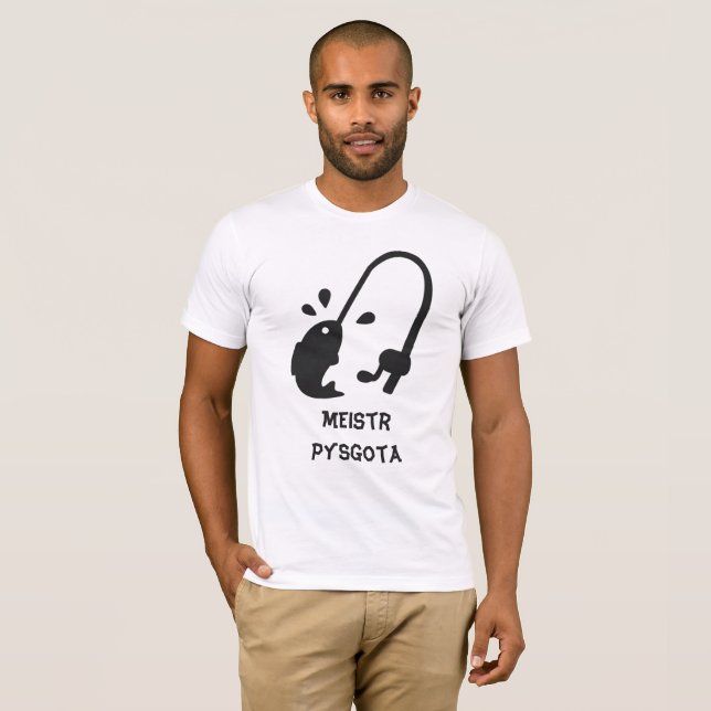Pysgota | Fischereimeister in Walisien T-Shirt (Vorne ganz)