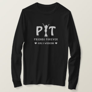 PYT Pretty Young Thing Freunde für immer T-Shirt