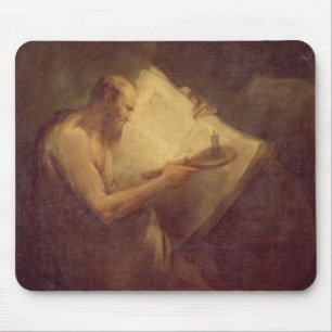Pythagoras (6. Jahrhundert BC) (Öl auf Leinwand) Mousepad