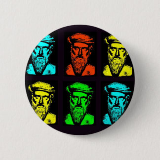 Pythagoras-Collage Button