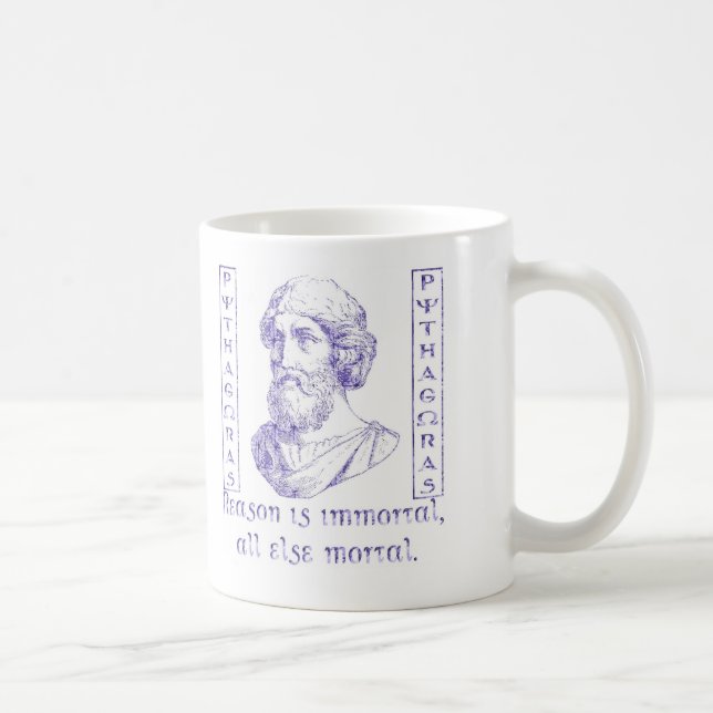 Pythagoras Kaffeetasse (Rechts)