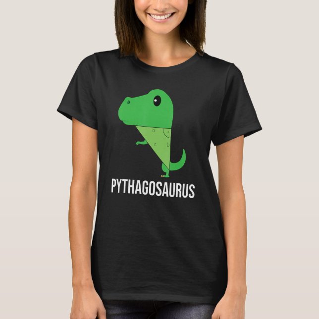 Pythagoras Math Theorem Rex T-Shirt (Vorderseite)
