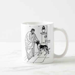 Pythagoras mit Hund Kaffeetasse