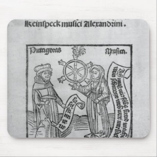 Pythagoras und Musik Mousepad