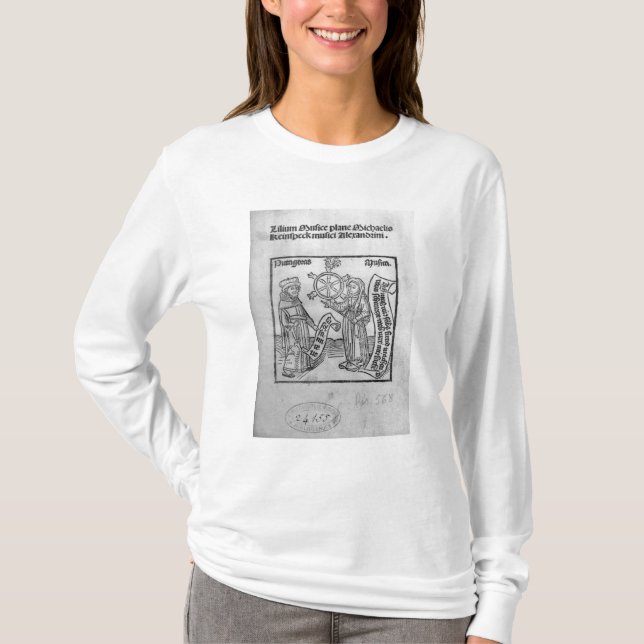 Pythagoras und Musik T-Shirt (Vorderseite)