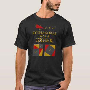 Pythagore était un T-shirt de geek