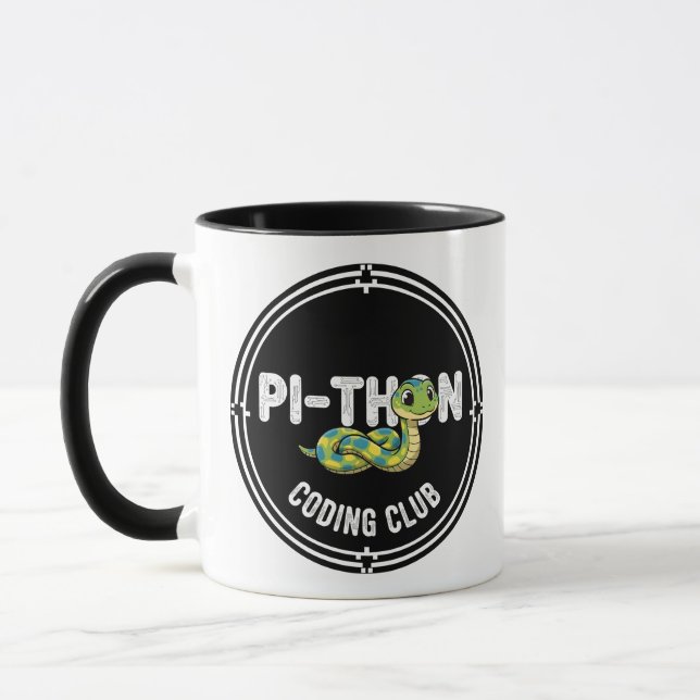 Python-Codierclub-Programmierer Tasse (Links)