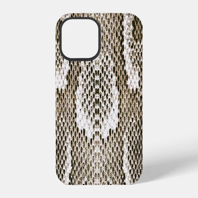 Python-Haut: Tiermuster-Design iPhone 12 Hülle (Rückseite)