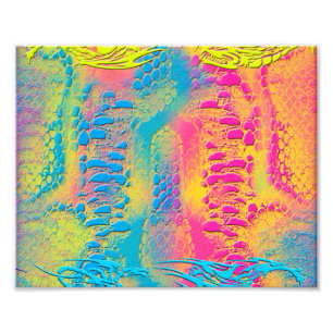 PYTHON - Modernes dekoratives Fraktal - Fotodruck