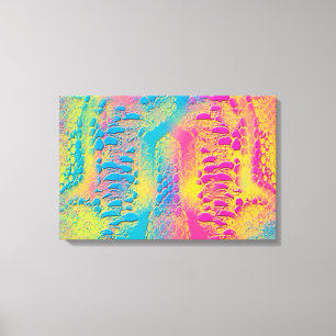 PYTHON - Modernes dekoratives Fraktal - Leinwanddruck