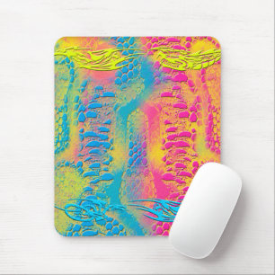 PYTHON - Modernes dekoratives Fraktal - Mousepad