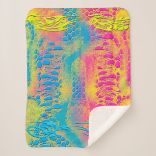 PYTHON - Modernes dekoratives Fraktal - Sherpadecke