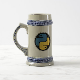Python Programmierung Bierglas