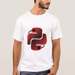 Python Schlange Design T-Shirt
