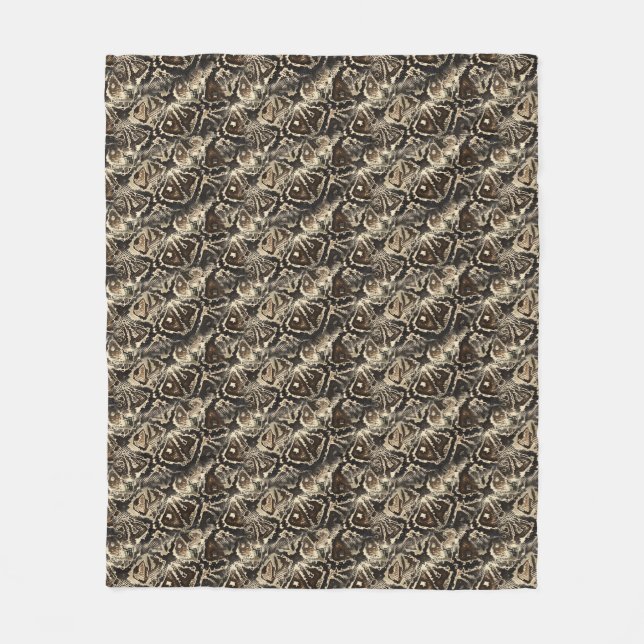 Python Skin Fleecedecke (Vorderseite)