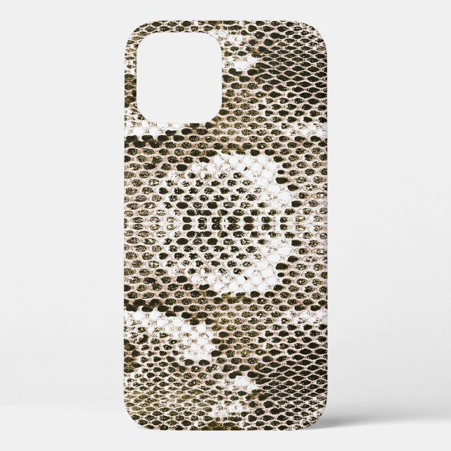 Python Skin: Tiermuster-Design Case-Mate iPhone Hülle (Rückseite)