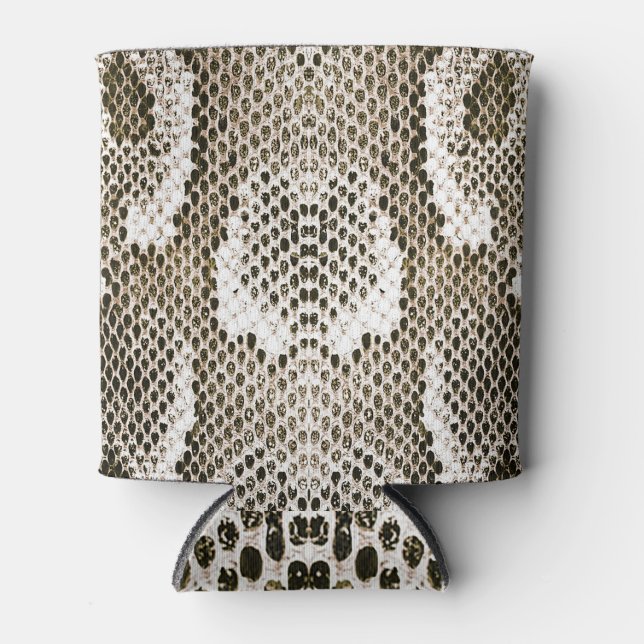 Python Skin: Tiermuster-Design Dosenkühler (Vorderseite)
