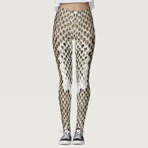 Python Skin: Tiermuster-Design Leggings