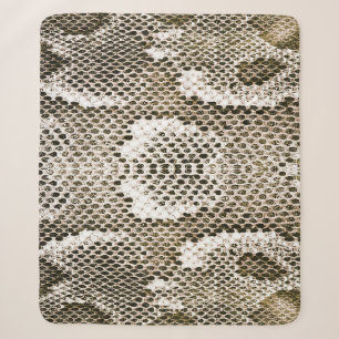 Python Skin: Tiermuster-Design Sherpadecke