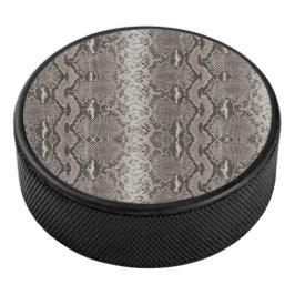 Python Snake Skin Animal Print Eishockey Puck