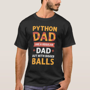Python-Vater. Herpetologen. Royal Python Banana Ba T-Shirt
